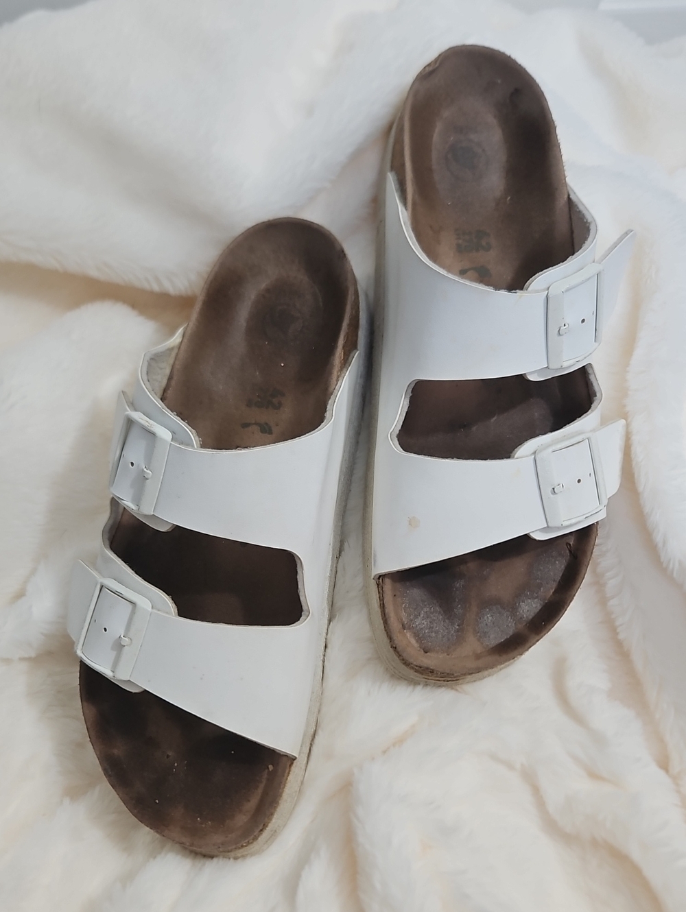 Birkenstock Papillio Vegan Platform Sandals White | EU 42